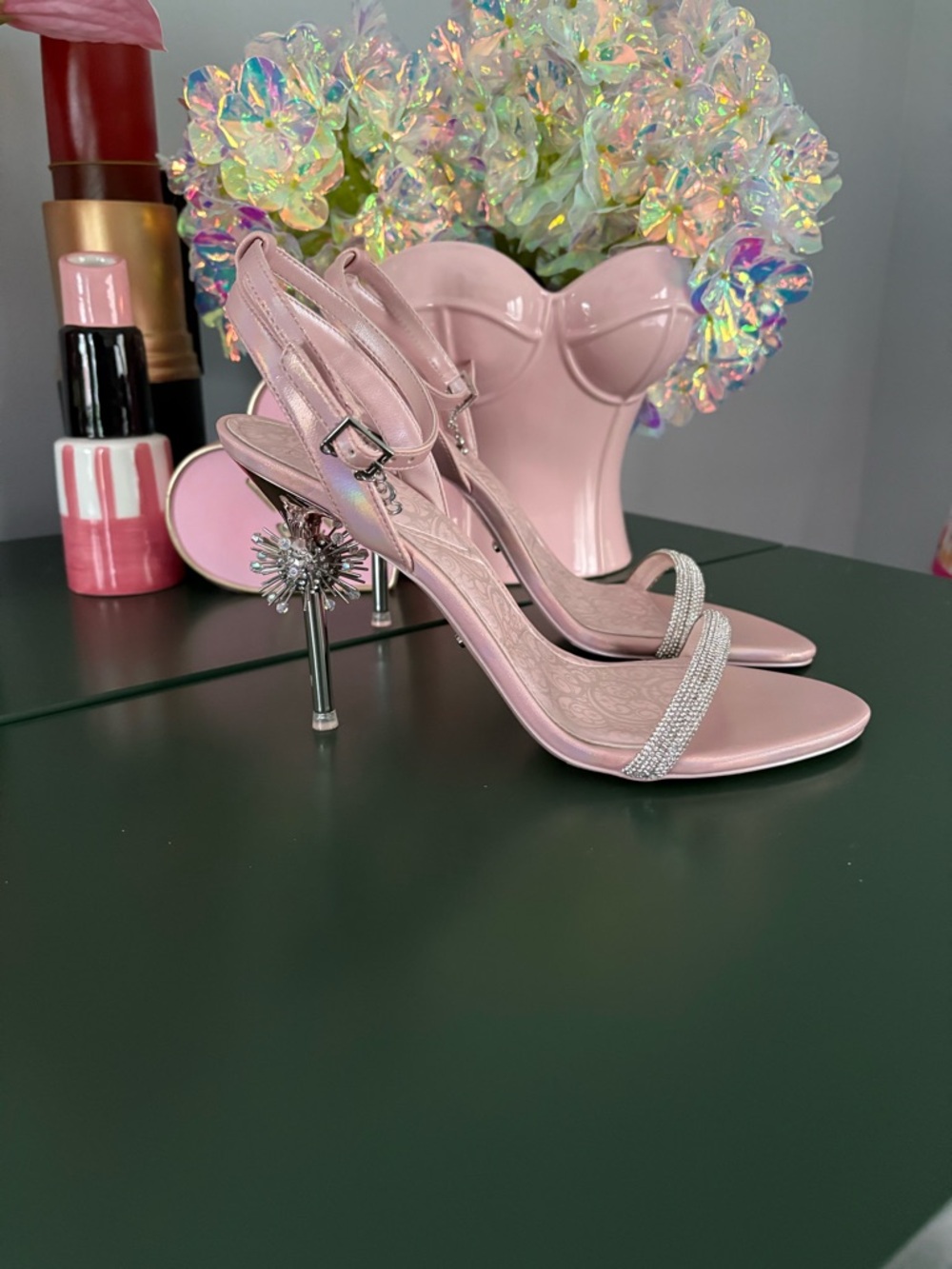 ALDO x Wicked Spellbinding Glinda heels. SOLD OUT in stores.